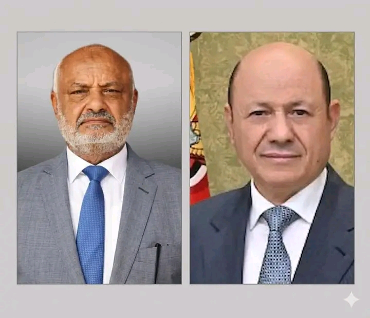 محافظ الحديدة يهنئ رئيس وأعضاء مجلس القيادة الرئاسي ورئيس الوزراء بمناسبة عيد الأضحى المبارك